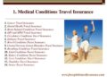 PPT - Medical Conditions Travel Insurance PowerPoint Presentation, free ...