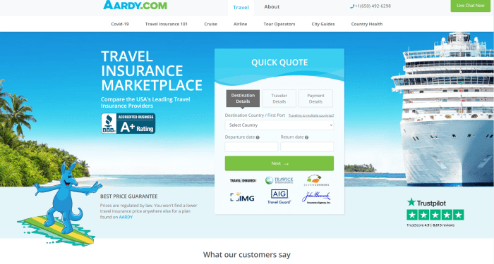 Aardy Travel Insurance Review - Life Insurance Quotes