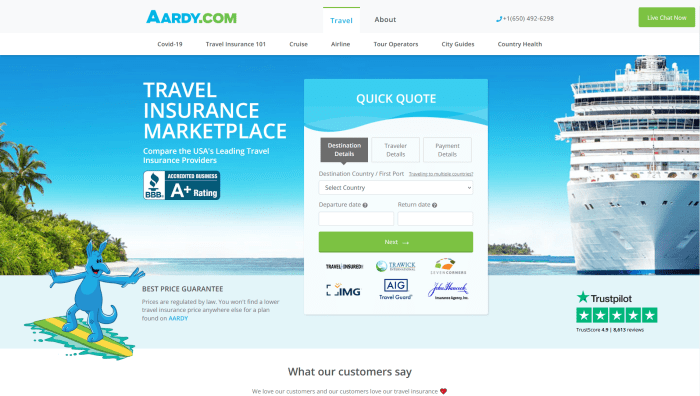 Aardy Travel Insurance Review - Life Insurance Quotes Aardy Travel Insurance Review - Life Insurance Quotes